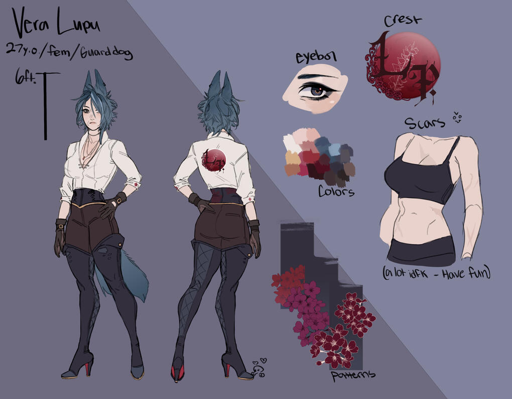 Character above belongs to @sac.chan on Instagram :3